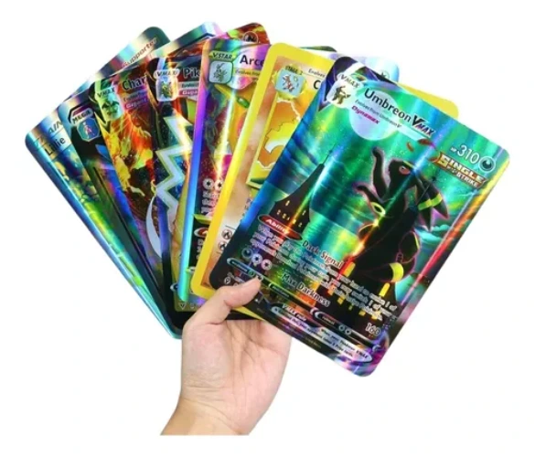 Tarjetas Jumbo Pokemon Sueltas Cartas Eeveeluciones Foil Eng