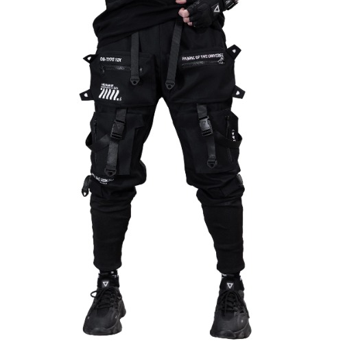 CG-Type 12X(U) Black Cargo Pants | Large
