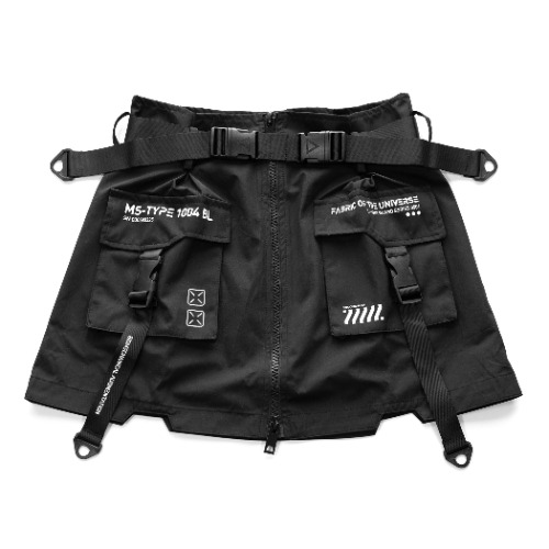 MS-Type 1004 Black Miniskirt | Large