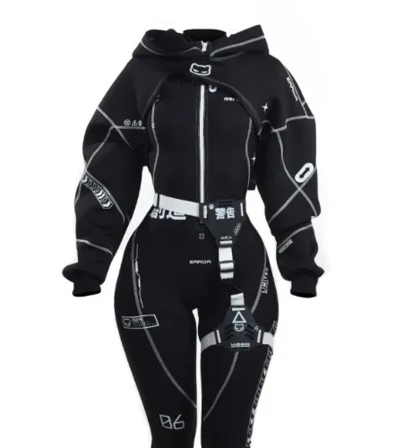 Cyber Black Suit 