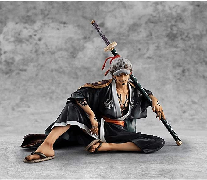 Figurine One Piece Trafalgar D Water Law Wano Samurai 
