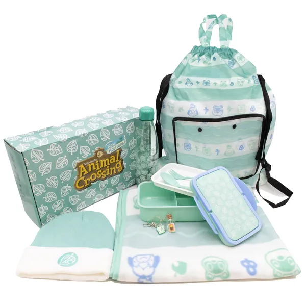 CultureFly Animal Crossing: New Horizons Collector's Box II | Includes 6 Exclusive Items (Green) - Green