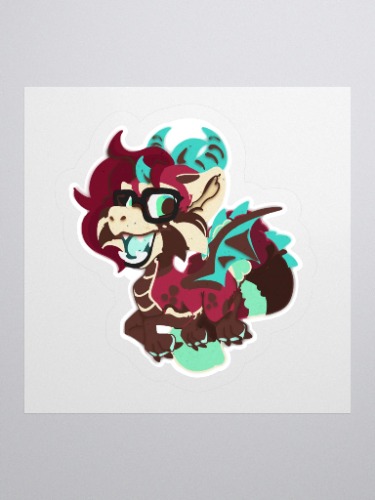 Paper Style Spyro Yorialu Sticker