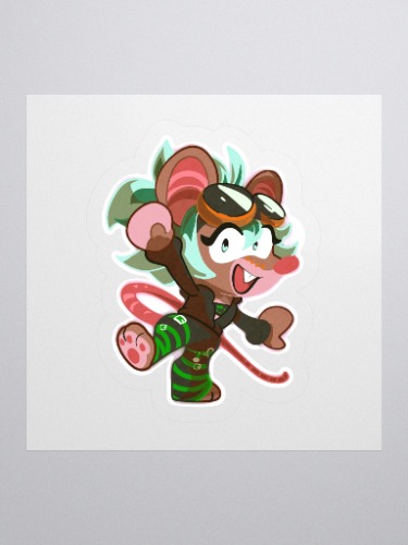 Sonic Style Fladarne Sticker