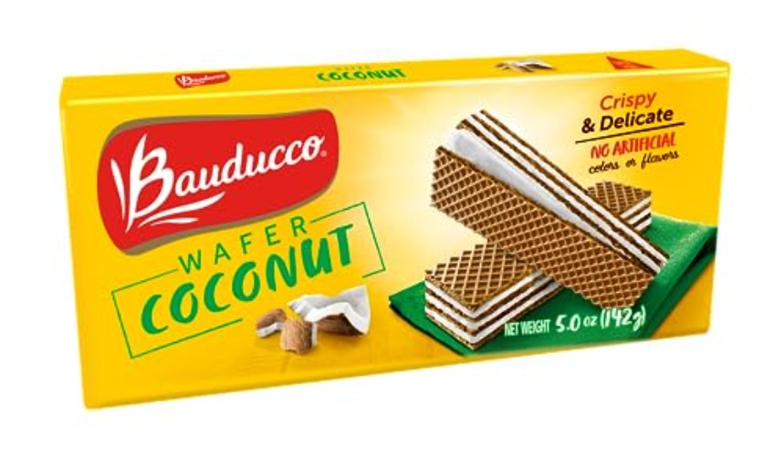 Bauducco Coconut Wafer Cookies