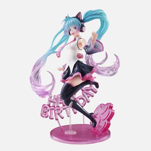 Hatsune Miku - 2021 Birthday AMP Prize Figure (Happy Cat Ver) | Default Title