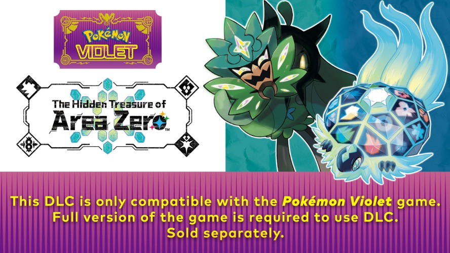 The Hidden Treasure of Area Zero DLC for Pokémon™ Violet