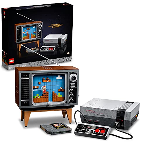 LEGO® Nintendo Entertainment System™ 71374 Building Kit;Creative Set for Adults; Build Your Own NES and TV