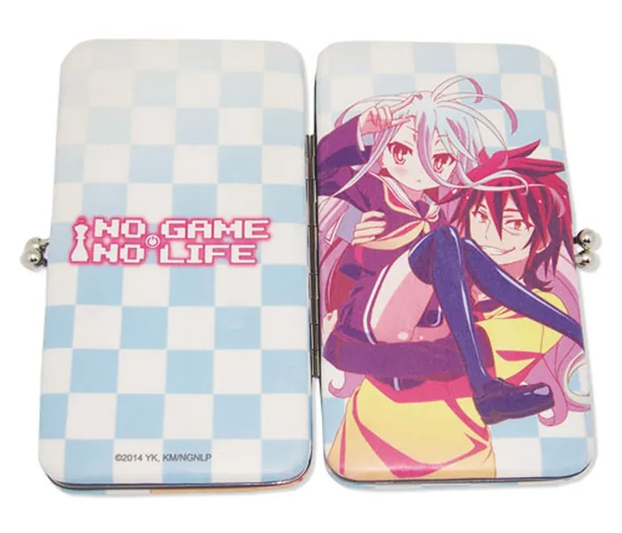 Great Eastern Entertainment No Game No Life - Sora & Shiro Checkers Wallet