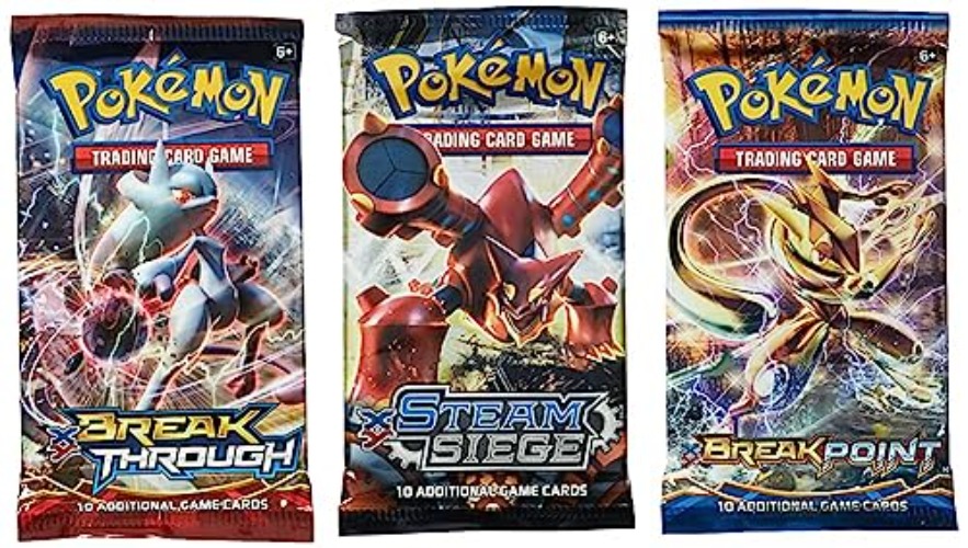 Pokemon TCG: 3 Booster Packs 