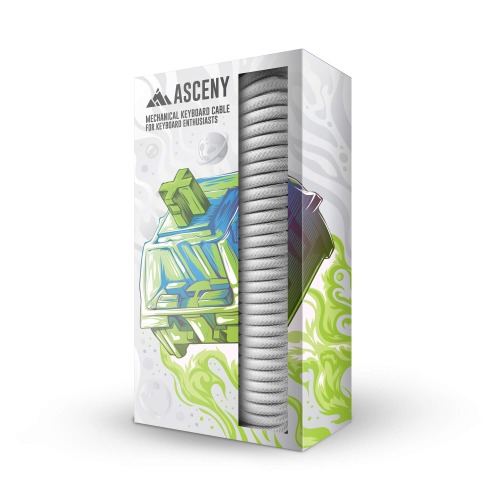 Asceny Coiled & Double-Sleeved Cable