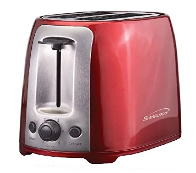 2 Slice Cool Touch Toaster - Red - 
