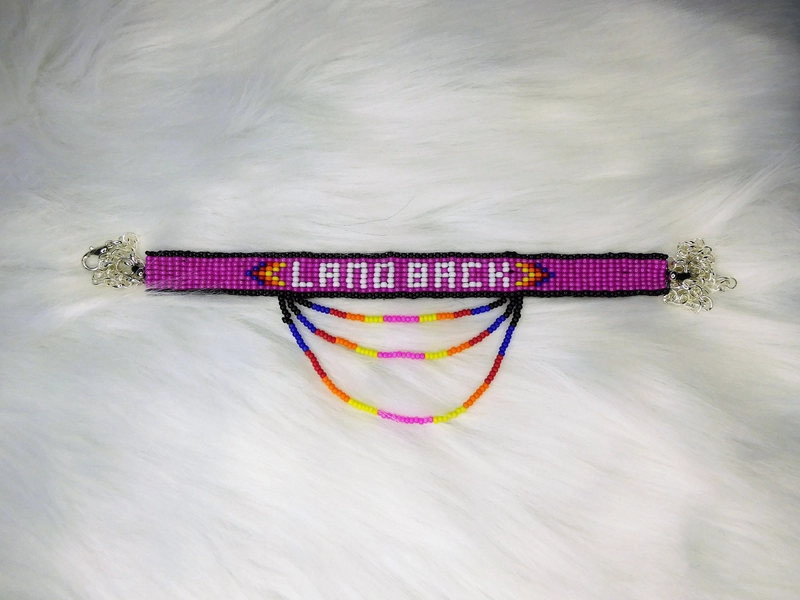 Landback Beadwork Choker