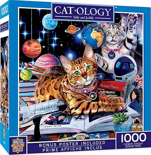 MasterPieces 1000 Piece Jigsaw Puzzle for Adults, Family, Or Youth - Sally and Judith - 25"x25" - Sally and Judith