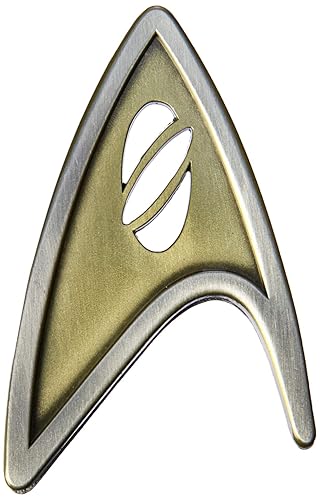 QMx STR-0095 Magnetic Insignia Badge Star Trek Toy, Multi-Colored, 8 Inches