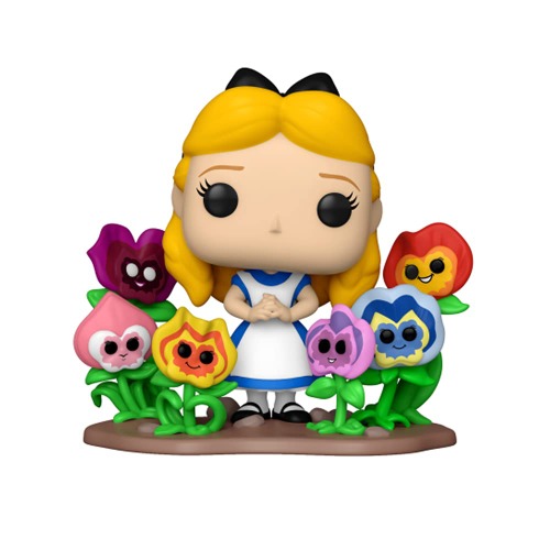 Funko POP Deluxe: Alice in Wonderland 70th - Alice in Wonderland with Flowers,Multicolor - Alice
