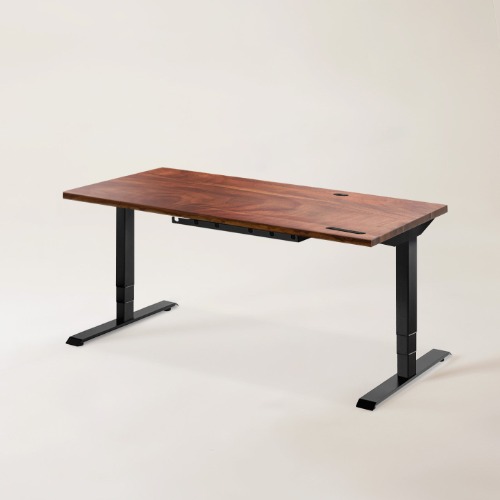 Wildwood Desk - L (71" x 29") / Black / Pheasantwood