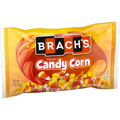 Brach's Classic Candy Corn, Classic Halloween Candy Corn, 11 oz Bag - Candy Corn - 11 Ounce (Pack of 1)