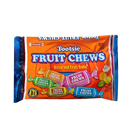 Tootsie Fruit Chews Assoretd Fruit Rolls - 5.83oz Extra Value Bag - 5.83 Ounce (Pack of 1)