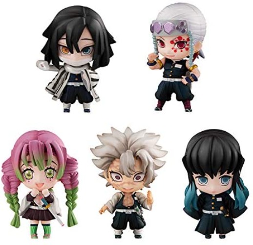 Kimetsu no Yaiba - Kanroji Mitsuri - Kimetsu no Yaiba Tanjirou to Hashira-tachi Mascot Set B - 2022 Rerelease (MegaHouse) - Brand New