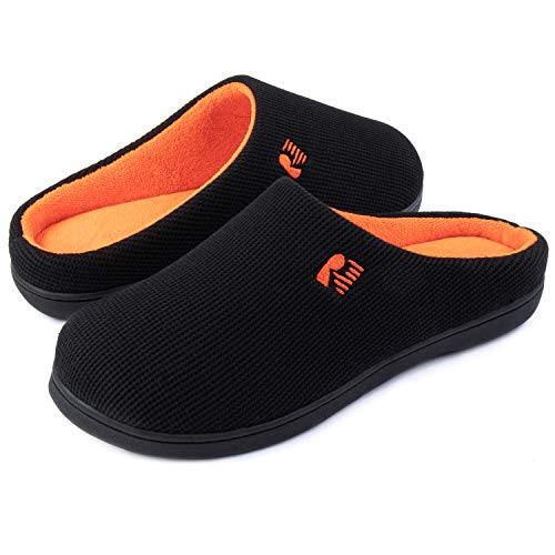 RockDove Men's Original Two-Tone Memory Foam Slipper - 9-10 - Oriole