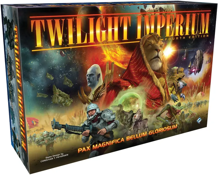Twilight Imperium 4th Edition Board Game | Strategy Board Game for Adults and Teens | Adventure Game | Ages 14 and up | 3-6 Players | Average Playtime 4-8 Hours | Made by Fantasy Flight Games - 
