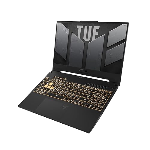 ASUS TUF Gaming A15 (2022) Gaming Laptop, 15.6" 300Hz FHD Display, AMD Ryzen 7 6800H CPU, GeForce RTX 3060 GPU, 16GB DDR5 RAM, 512GB PCIe SSD, Wi-Fi 6, Windows 11 Home, Mecha Gray, FA507RM-ES73 - 2022 Model