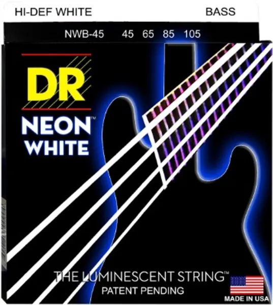 DR Strings HI-DEF NEON Bass Guitar Strings (NWB5-45)