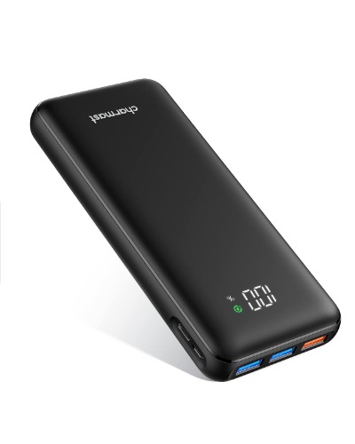Charmast 23800mAh 20W PD Power Bank USB C Draagbare Oplader met Power Delivery LED Display Batterij Pack Compatibel met Smartphone en Meer