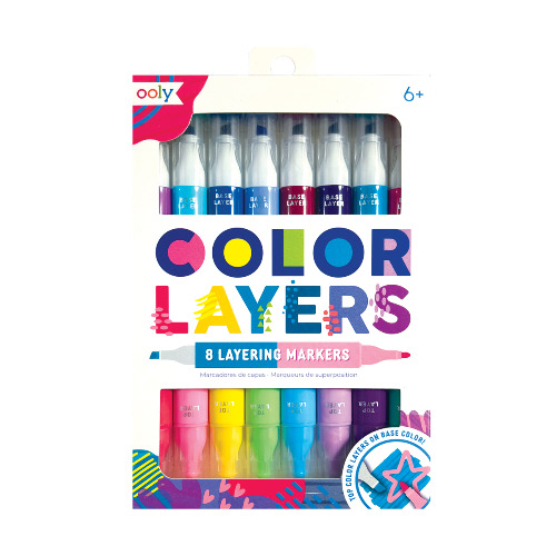 Color Layers Double Ended Layering Markers - Set of 8 | Default Title