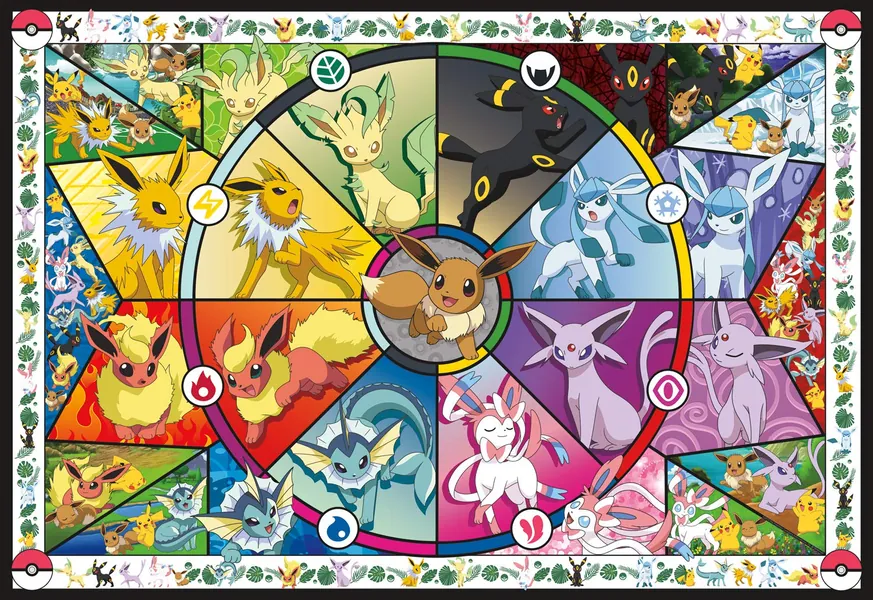 Eevee's Stained Glass Puzzle