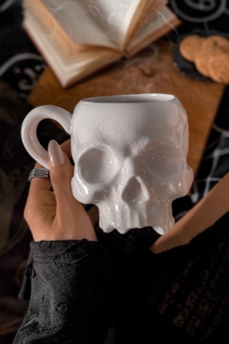 Cranium Mug | One Size / White / 100% Ceramic