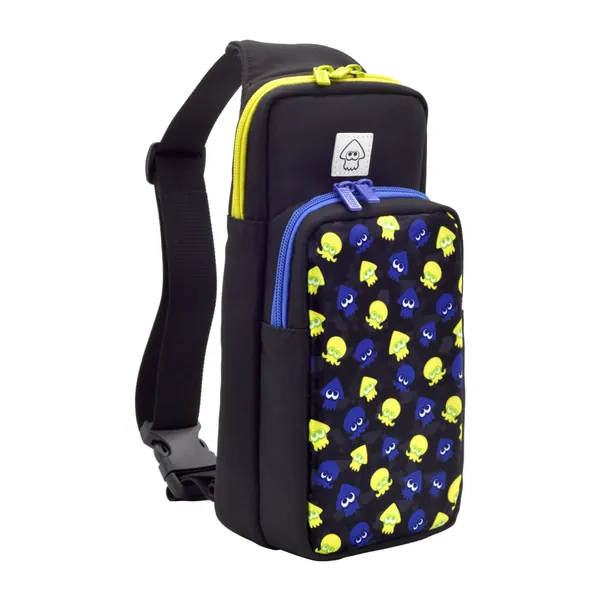 HORI Nintendo Switch Adventure Pack (Splatoon 3) Travel Bag - Officially Licensed by Nintendo - 