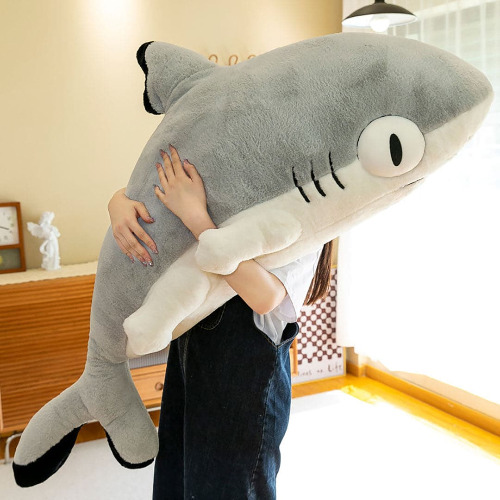 Shark Plush | Grey / 110cm