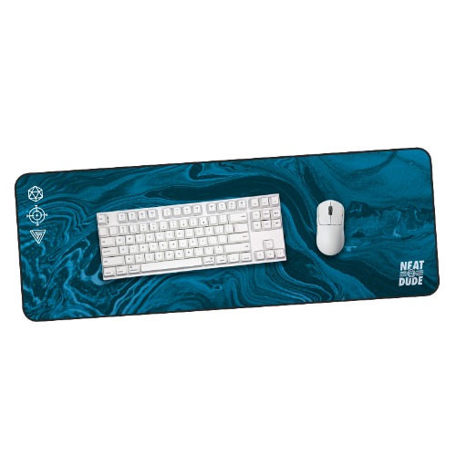Swirl XL Mousepad - Teal