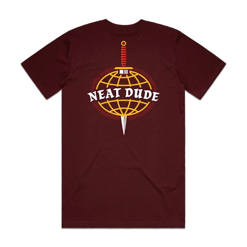Dagger Tee - Burgundy - 2XL