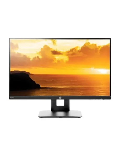HP VH240a 23.8-Inch Full HD 1080p IPS LED Monitor with Built-In Speakers and VESA Mounting, Rotating Portrait  Landscape, Tilt, and HDMI  VGA Ports (1KL30AA) - Black