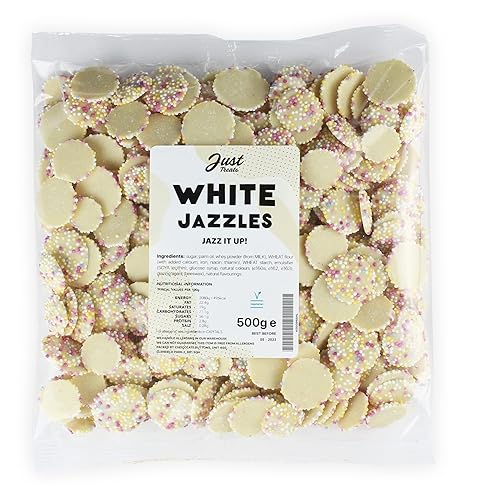Just Treats White Chocolate Snowies (500g Share Bag)… - 500 g (Pack of 1)