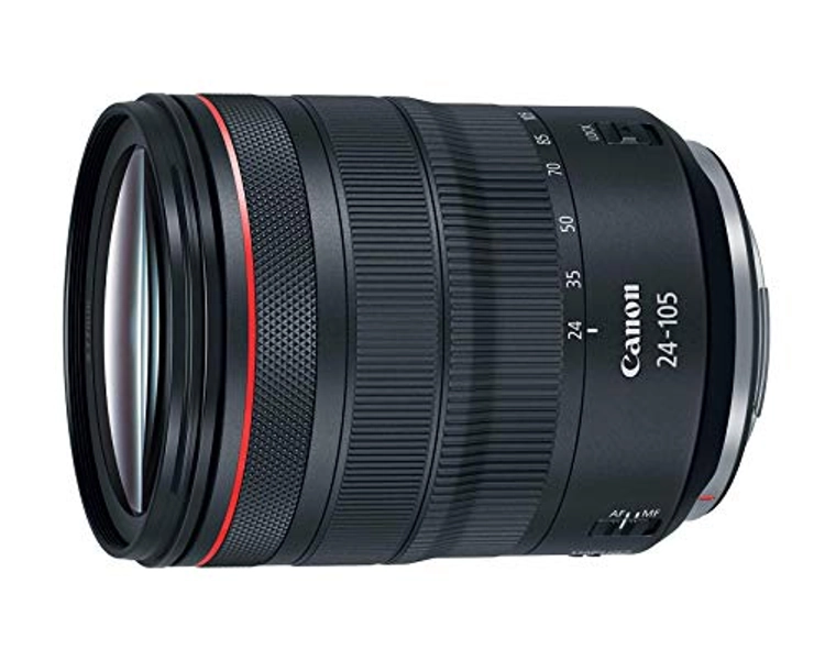 Canon RF 24-105mm f/4L IS USM Lens, Black - 2963C002