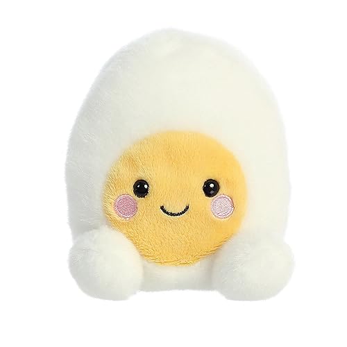 Aurora® Adorable Palm Pals™ Bobby Egg™ Stuffed Animal - Pocket-Sized Play - Collectable Fun - Yellow 5 Inches