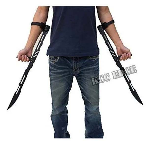 Tactical Knife Hunting Knife Survival Knife Fixed Blade Knife DOUBLE SWORD SET Razor Sharp Edge Camping Accessories Camping Gear Survival Kit Survival Gear Tactical Gear 79668