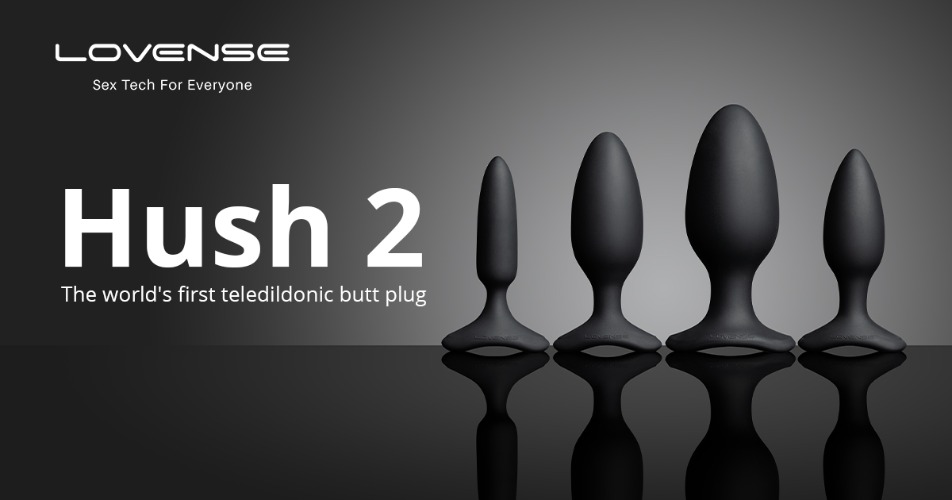 Hush2 von Lovense. Der weltweit erste App-gesteuerte Anaplug mit Vibration