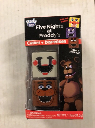 Five Nights At Freddy’s Rads Candy Dispenser With 10 Bonus Refills Figure Varies