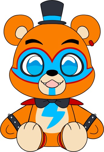 Glamrock Freddy Shoulder Rider (6in) | Default Title