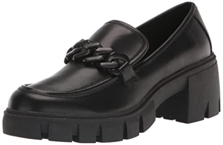 Madden Girl Women's Hoxtonn Loafer - 7 - Black Paris