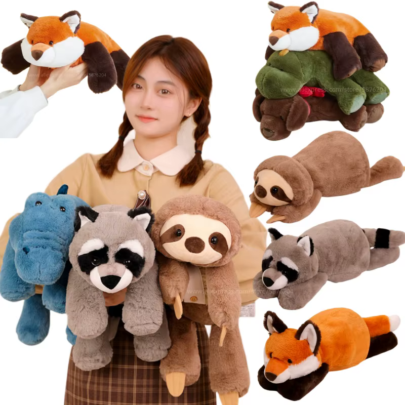 Super Soft Racoon Plushie 42-45cm