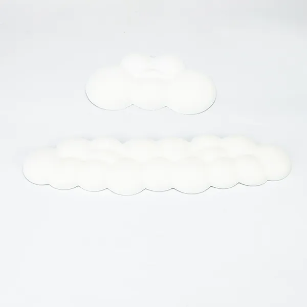 Cloud Keyboard Wrist Rest Cute Mouse Wrist Support - White