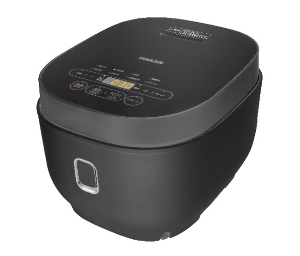Yamazen YJP-DM102(B) Rice Cooker, Microcomputer Type, 5.5 Cup, Includes White Rice Cooking Function to Match Menu, Clean Mode, Brown Rice, Multi-Grain Rice, Black - 5.5合 - Black
