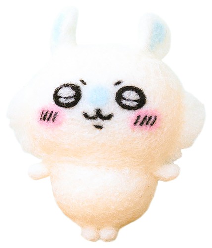 Hamanaka H468-000-106 Wool Felt Kit, Needle Felt, Made from Chiikawa Series - Momonga ¥773