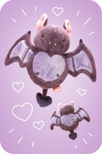 Vinnie the Sweetheart Bat Plushie